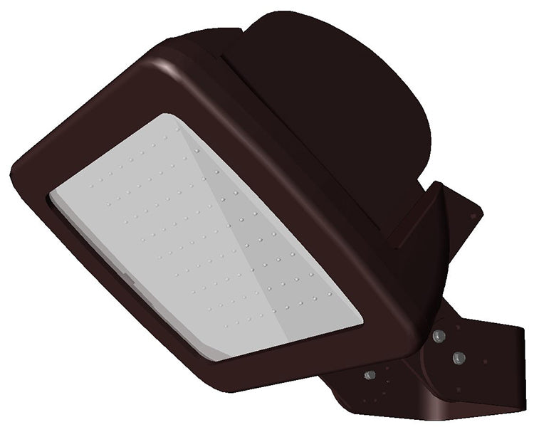 ( TLF - AD25 SERIES - 112W ) 400W EQUIVALENT HID 120-277V  - AD25 SERIES LED AREA LIGHT / FLOOD LIGHT / WALL PACK BRONZE FINISH