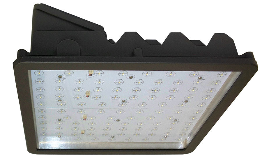 ( TLF- AL35 SERIES - 262W ) 1000W EQUIVALENT HID 120-277V - AL35 SERIES LED 16IN SQUARE AREA LIGHT / FLOOD LIGHT / WALL PACK BRONZE FINISH