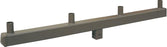 ( DURAGUARD - PSS4Q180VTZ ) QUAD SQUARE VERTICAL TENON AT 180 DEGREES FOR 4IN SQUARE POLE WITH BRONZE FINISH