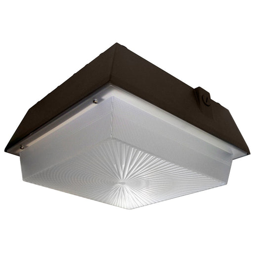 ( TLF - VG3-175-UNV-50K-PP-BZ-SM  ) 45W 120-277V 5000K 5427LM 80CRI 175W EQUIVALENT INTEGRATED LED SURFACE MOUNT SHALLOW LENS VANDAL RESISTANT CANOPY FIXTURE